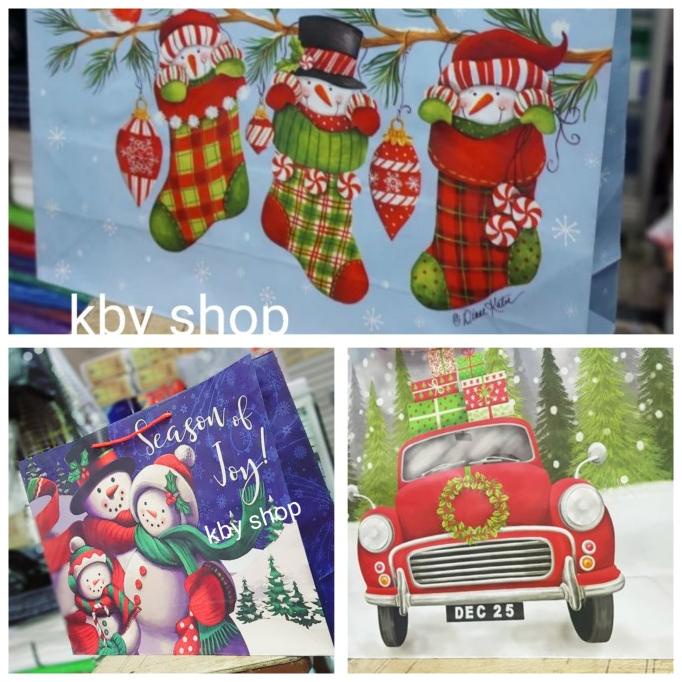 

Eceran - Shopping Bag Natal Christmas Besar 30X40Cm Horizontal Kode 964
