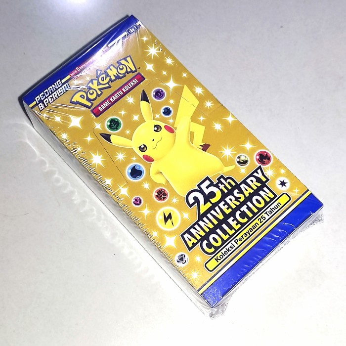 KARTU POKEMON 25TH ANNIVERSARY COLLECTION S8A BOOSTER BOX 16 PACK