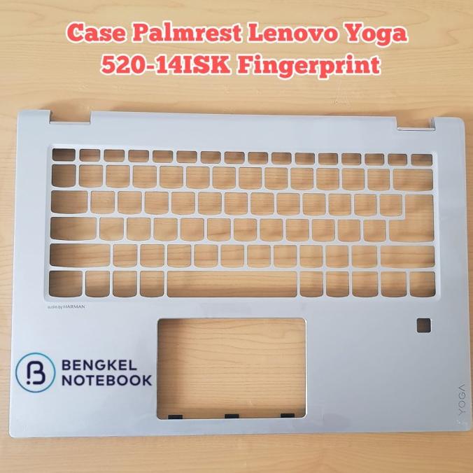 case palmrest lenovo yoga 520-14isk 520-14ikb flex5-14 fingerprint