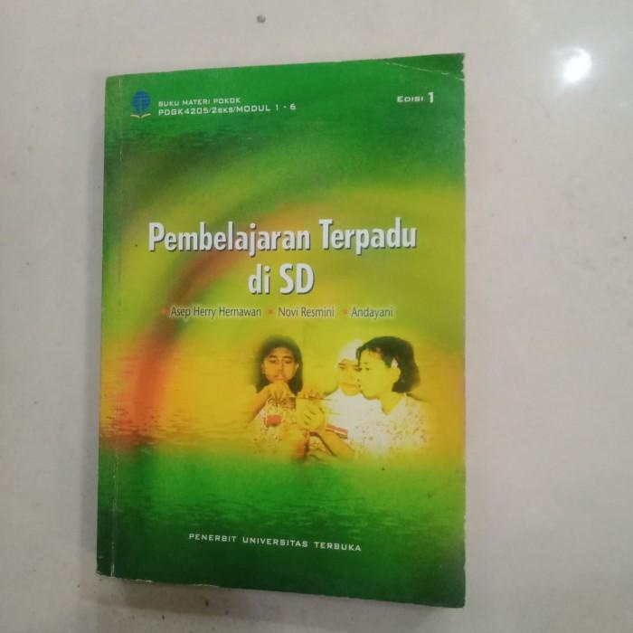 

Buku Pembelajaran Terpadu di SD Penerbit : UT Oleh : Asep Jeny ,dkk Best Seller