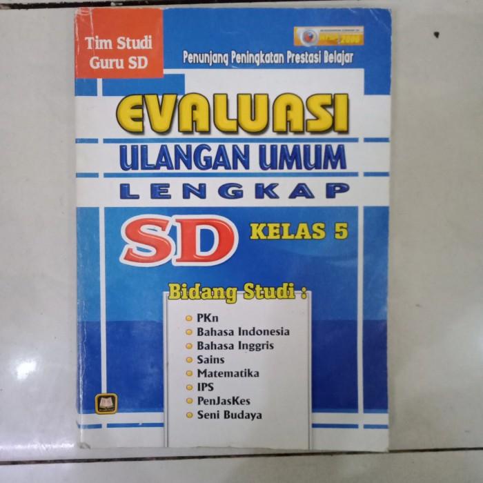 

Buku Soal EVALUASI ULANGAN UMUM LENGKAP SD KELAS 5 Best Seller