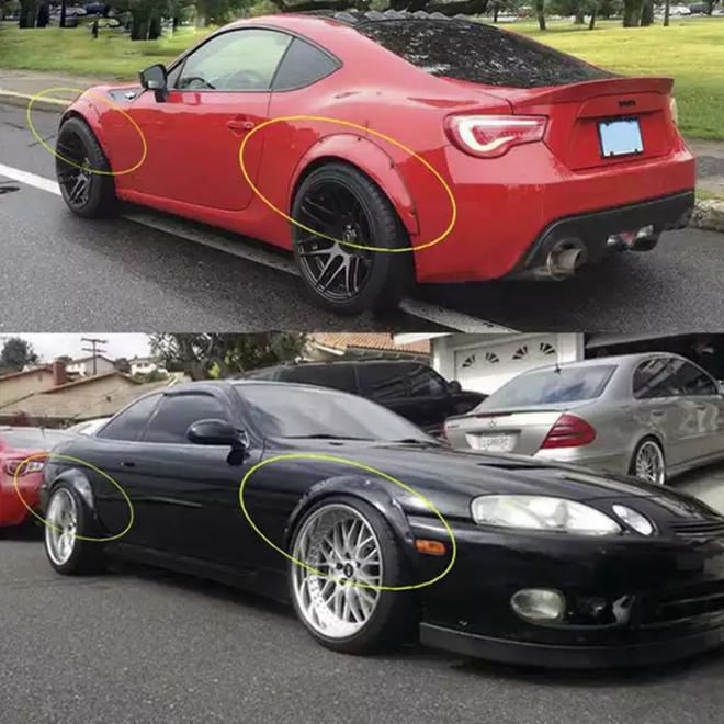 Lips Fender Mobil Racing Fender Flares Mobil Universal