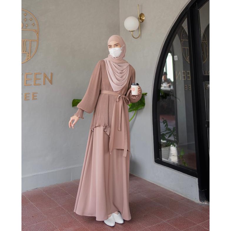 LUNARA DRESS - SAHARA PLATINUM Shopee
