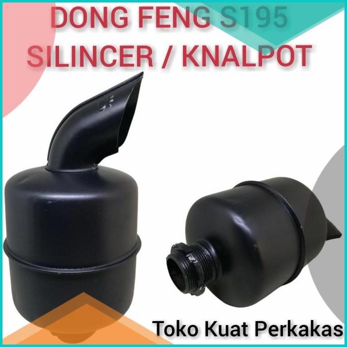 Knalpot silincer Diesel Dong Feng S195 / 1100 12PK / 16PK 20JVLZ3 suk