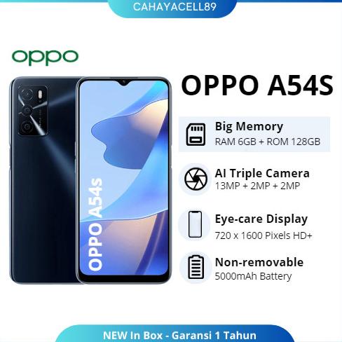 Handphone Oppo A54S New Smartphone Ram 6/128 Gb Garansi 1 Year