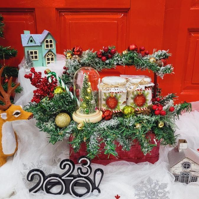 

Terlarisss - Paket Dekorasi Hampers Natal Christmas Parcel Hadiah Kue Kering 422 - Langsung Kirim