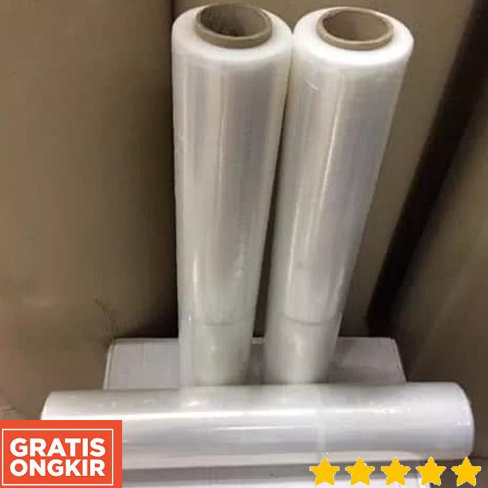 

Termurah Plastik Wrapping 50cm x 150Meter Plastik Wrapping Bening 50cm x 150Meter Repping Bening 50cm Plastik Repping Stretch Film Bening Strecth File 50cm x 150Meter COD