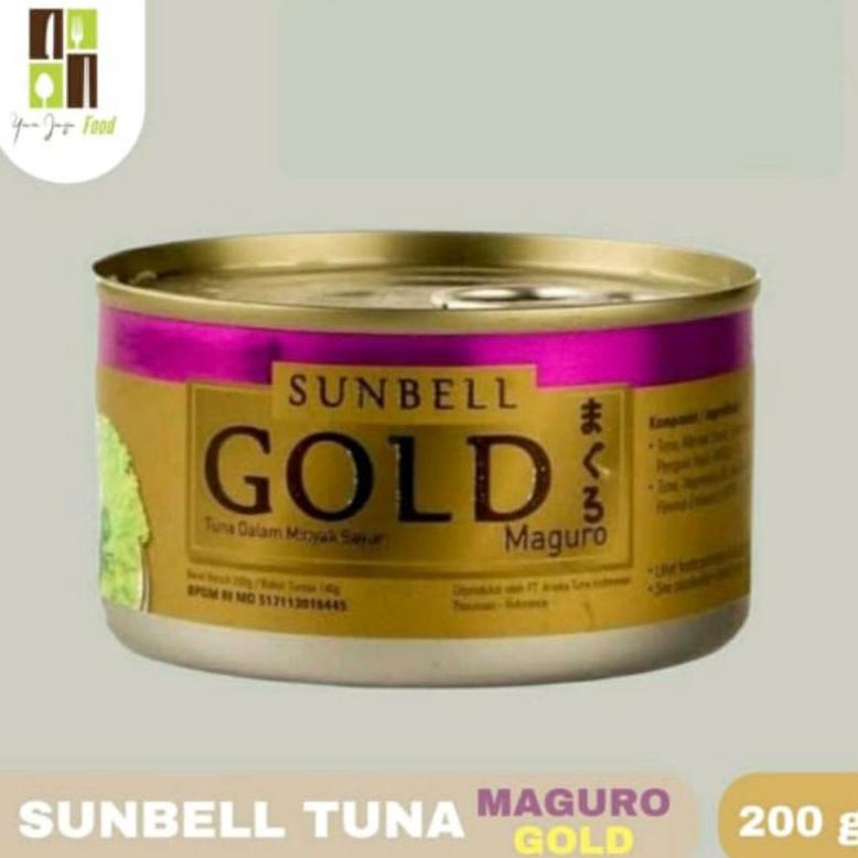 

NEW STOCK SUNBELL TUNA KALENG GOLD MAGURO GOLD 200GR TERBARIK DI PAGE INI