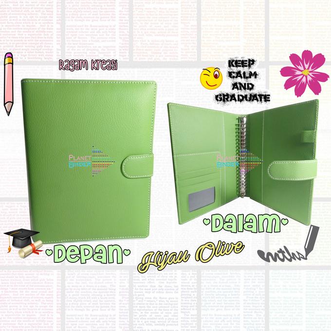 

Big Sale Binder A5 HOLOGRAM CANDY PRINT POLOS KULIT 20 Ring .,