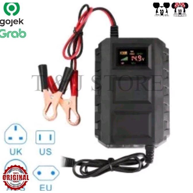 PUVTECH CHARGER AKI MOBIL DAN MOTOR ORIGINAL TJ LINAHANI5