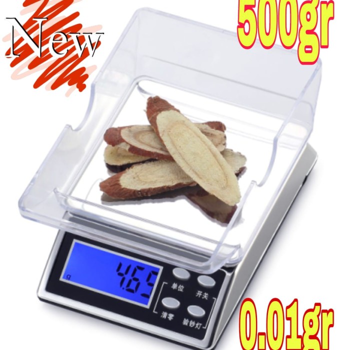 [Ori] Timbangan Emas Digital 500Gr X 0.01G Limited