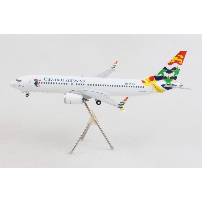 FLASH SALE GEMINI JETS CAYMAN AIRWAYS B737 MAX 8 VP-CIX 1/200 SCALE TERBARU