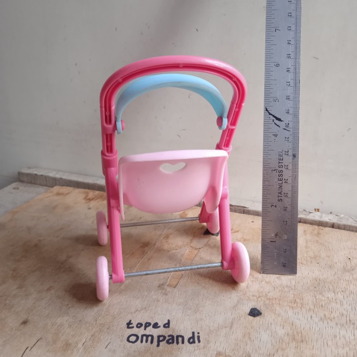 

TERBARU mainan aksesoris boneka baby stroller