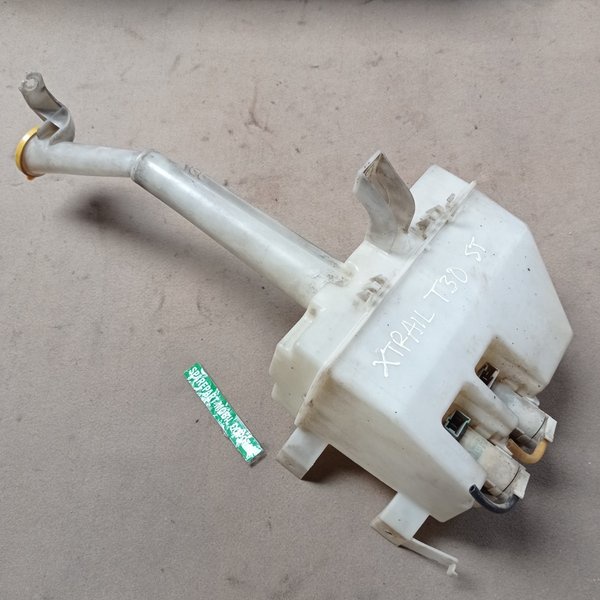 Tabung Tempat Air Washer Wiper Depan Plus Motornya Nissan X-Trail Xtrail T30 St Qr25 Asli Original