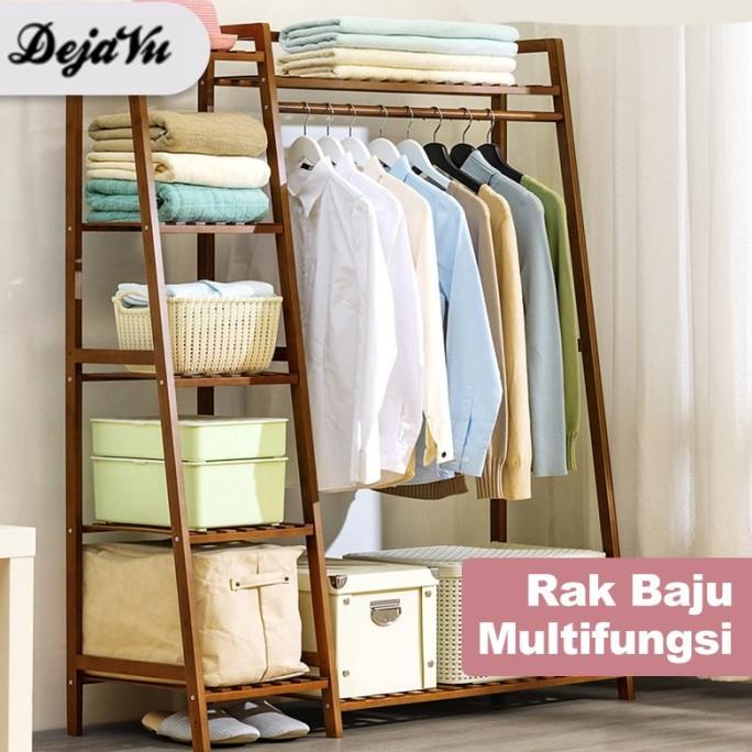 Dejavu Rak Gantungan Pakaian Minimalis Stand Hanger Multifungsi HSH202