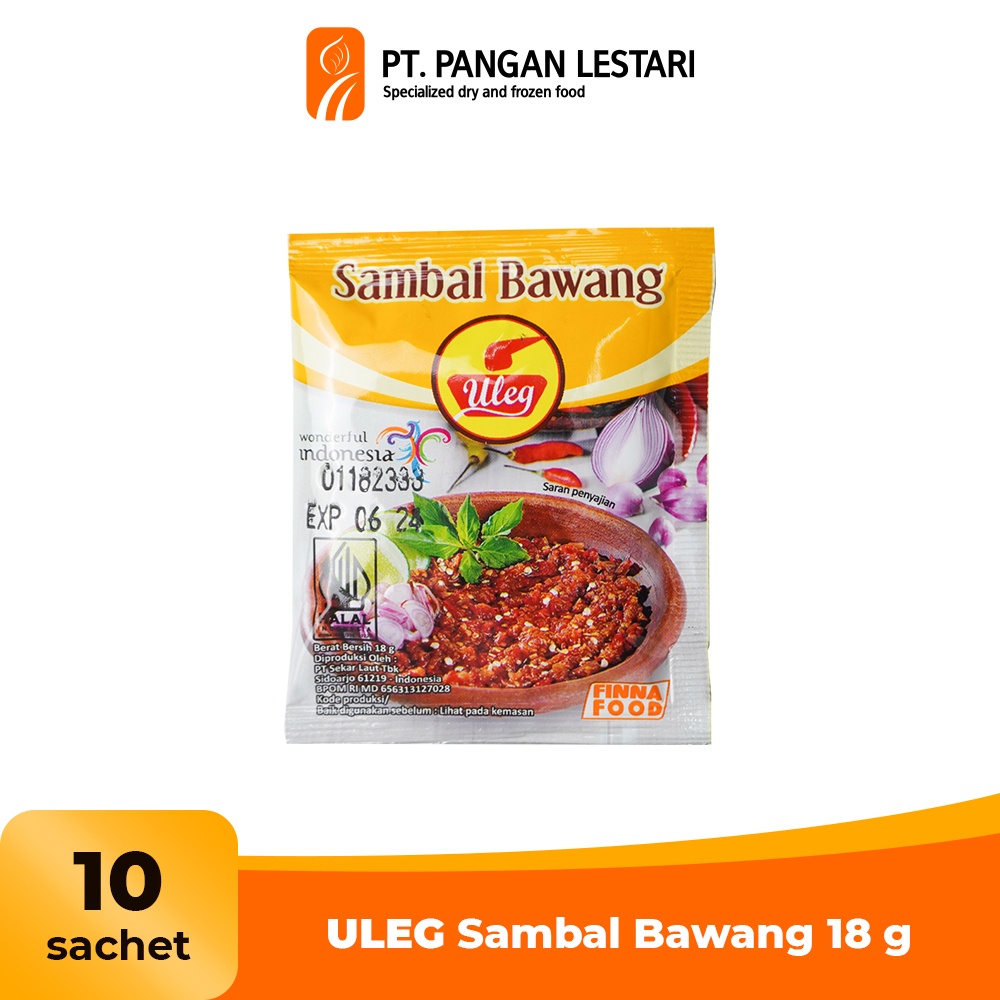 

ULEG Sambal Bawang 10 Sachet