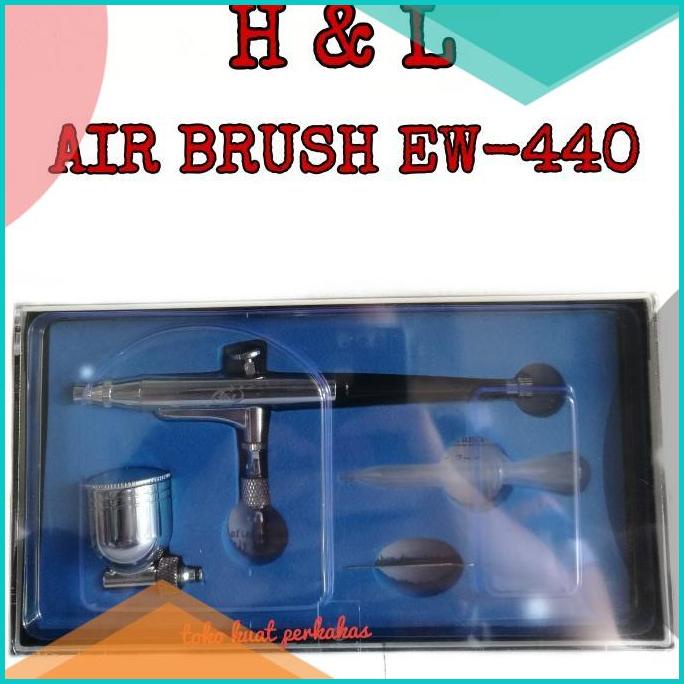 

Spray Gun Lukis H&L EW-440 Air Brush Kit 20JVLZ3 perkakas per