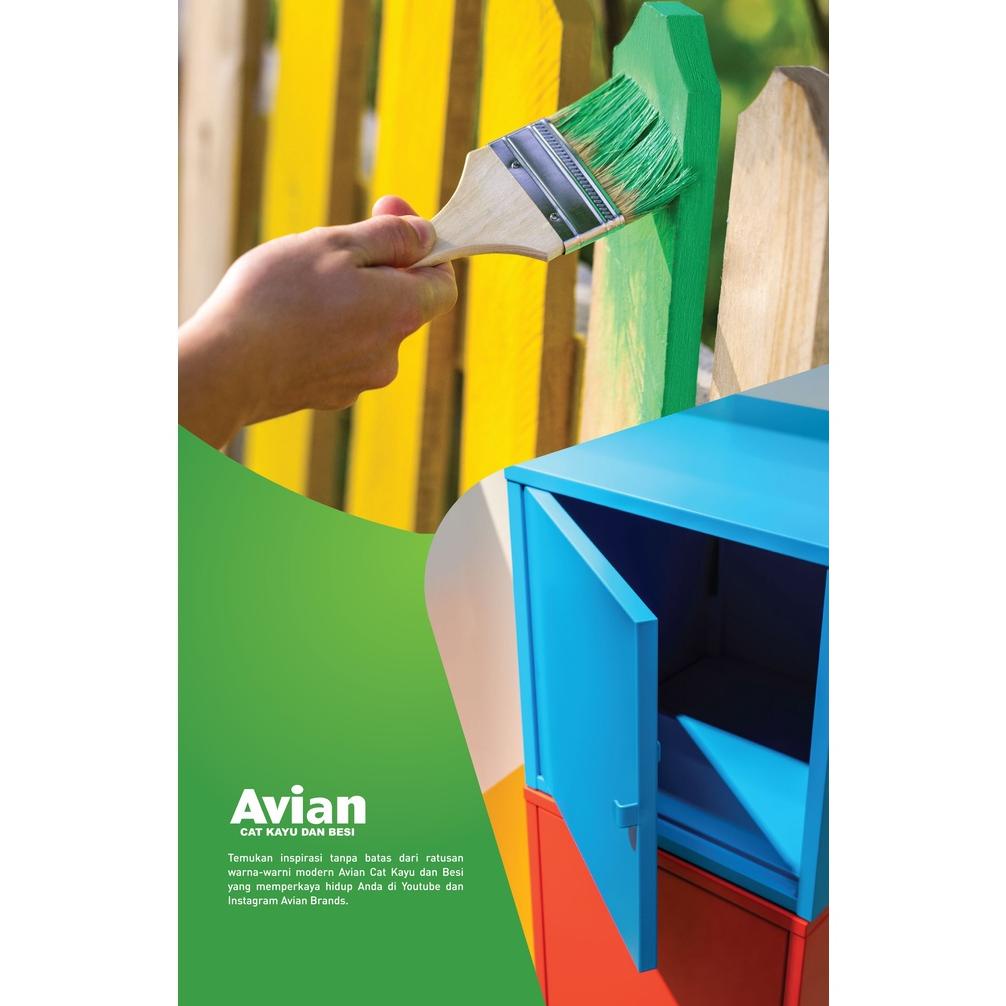 Terbaru CAT KAYU DAN BESI AVIAN 1 LITER / CAT MINYAK AVIAN / CAT BESI ,.