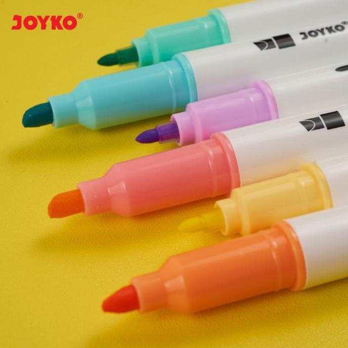

Trend - JOYKO PASTEL HIGHLIGHTER SET / SPIDOL PENANDA BERWARNA PASTEL HL-54 HL-55 ~