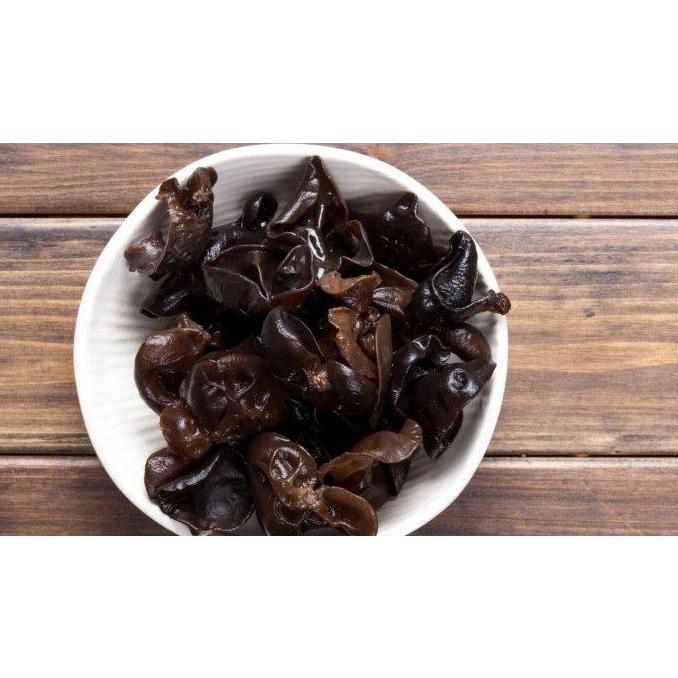 

Terbaik! JAMUR KUPING HITAM 250GR / JAMUR KUPING KERING HITAM 250GR