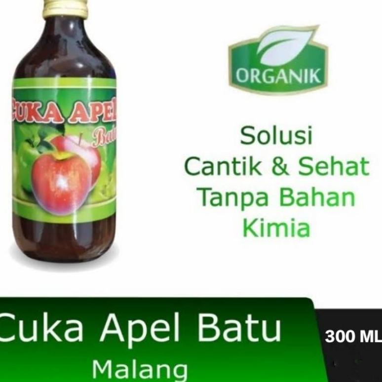 

Terbaik! Cuka Apel Batu 300ml