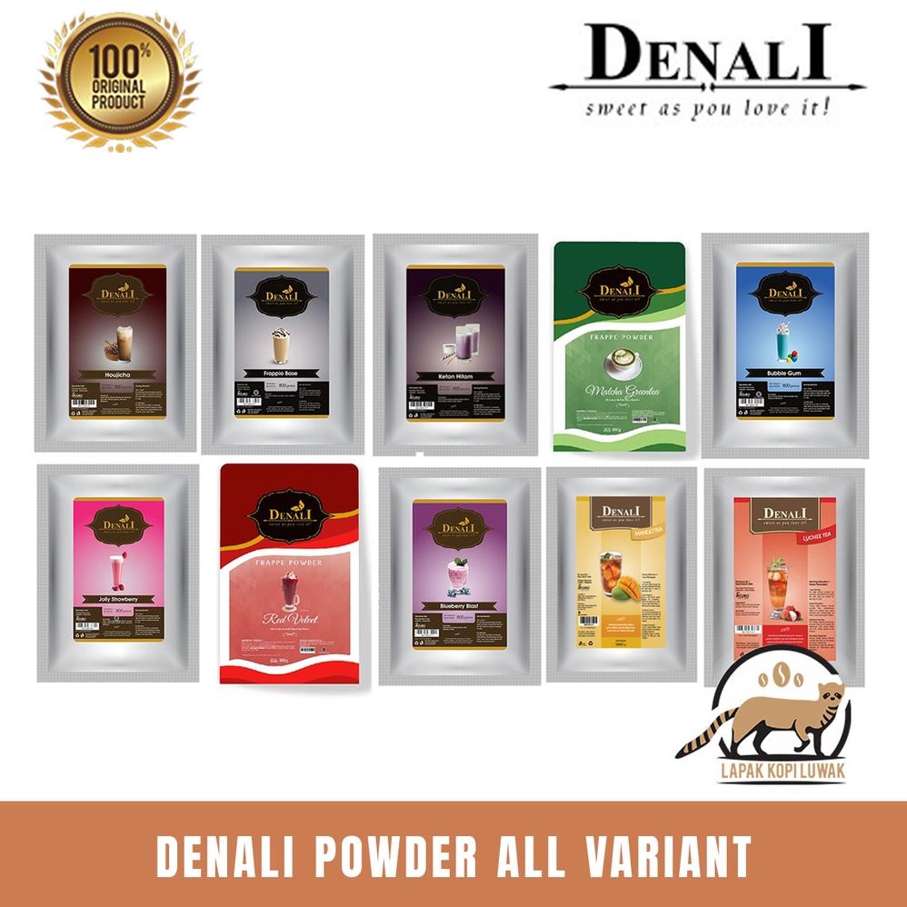 

Kekinian Denali Powder All Variant - Red Velvet, Matcha, Cocoa Signature, Taro, Dark Cocoa, Avocado !!