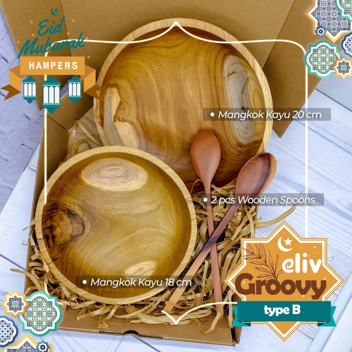 

DISKON MURAH eLiv Hampers (Groovy B) Hadiah Ulang Tahun Lebaran Natal Wedding Gift BERRY30.JAYA