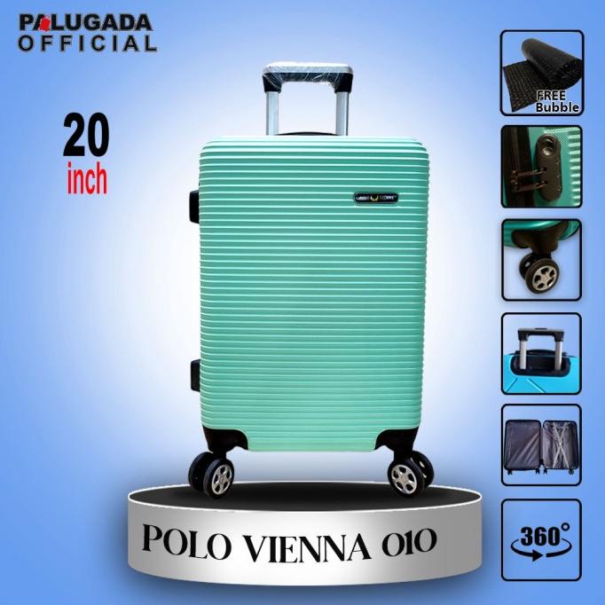 Koper 20 Inch 010 Polo Tokyo Koper Abs/Fiber, Koper Umroh,Bergaransi Star Seller