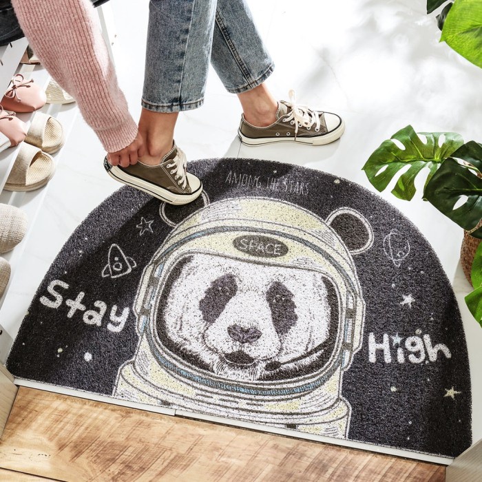 Promo Kkv Dajiang Floor Mat Keset Kaki Pvc Anti Slip Licin Kamar Mandi Dapur Terbaru