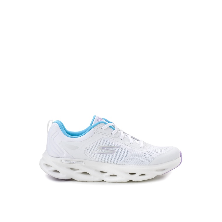 Sepatu Sneakers Skechers Original Wanita Sneaker Warna putih Ori Simpel Go Run Swirl Tech Speed Cewe