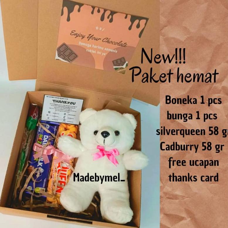 

Big Sale Hampers Lebaran / Hampers Valentine / Kado Coklat / Hampers Coklat / Kado Valentine / Hampers / Gift Box / Box Hampers / Coklat Viral