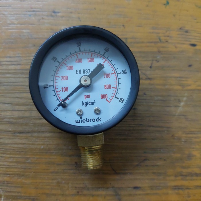 Promo Pressure Gauge Wiebrock 1,5 Inchi 60 Kg Bar Raket Wiebrock Terbaru
