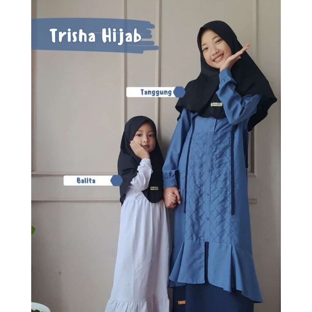 TRISHA HIJAB BY MAYSARON HIJAB KIDS HIJAB TANGGUNG HIJAB ANAK