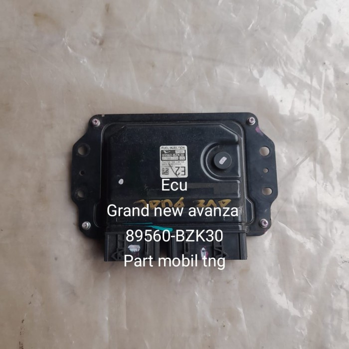 ecu komputer toyota gran new avanza 89560-bzk30/31/32 copotan