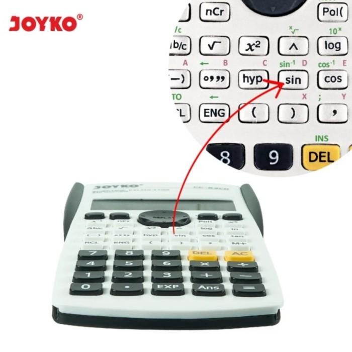 

TERLARIS - SCIENTIFIC CALCULATOR / KALKULATOR ILMIAH JOYKO CC-23 240 FUNCTIONS