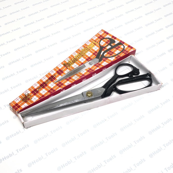 

Promo Butterfly Gunting Bahan Kain 12" - Tailor Scissor / Shears 12 Inch