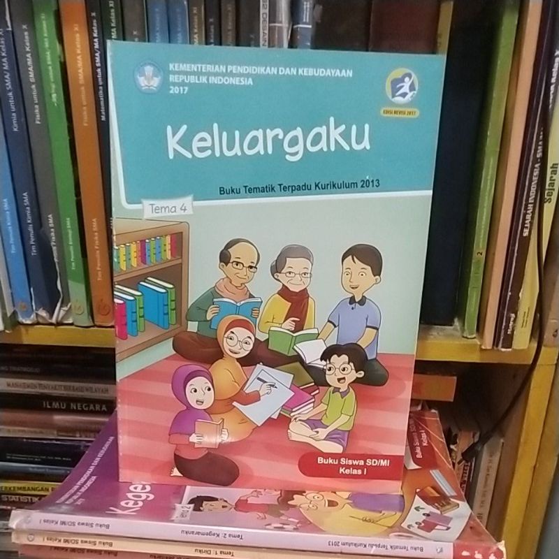 buku tema 4 keluargaku kelas 1 sd