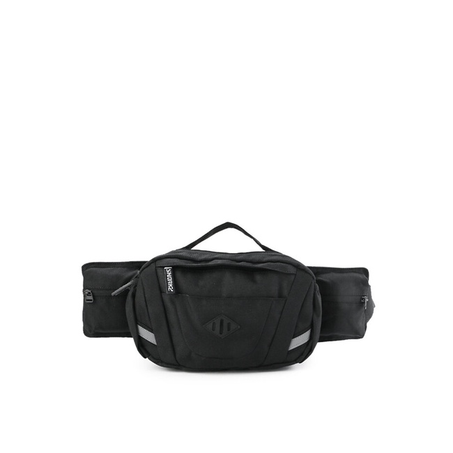 Tas Pinggang SHARKS Original Pria Waist Bag 1 kantong depan dengan resleting Ori 100% Unik Compact M