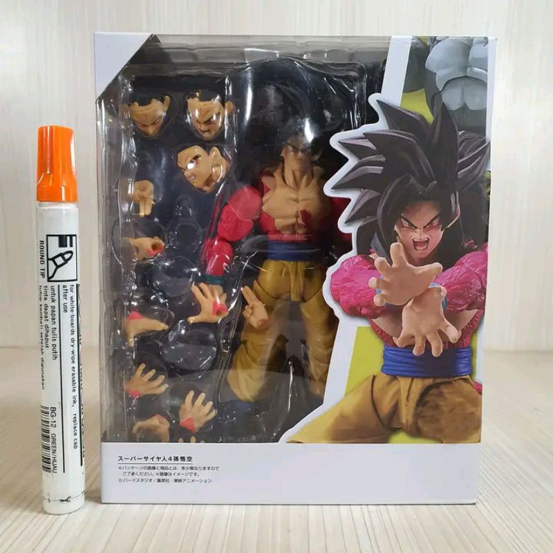 mainan action figureshf son gokou super saiyan 4shfiguarts recast bandaidragon ball super
tinggi sek