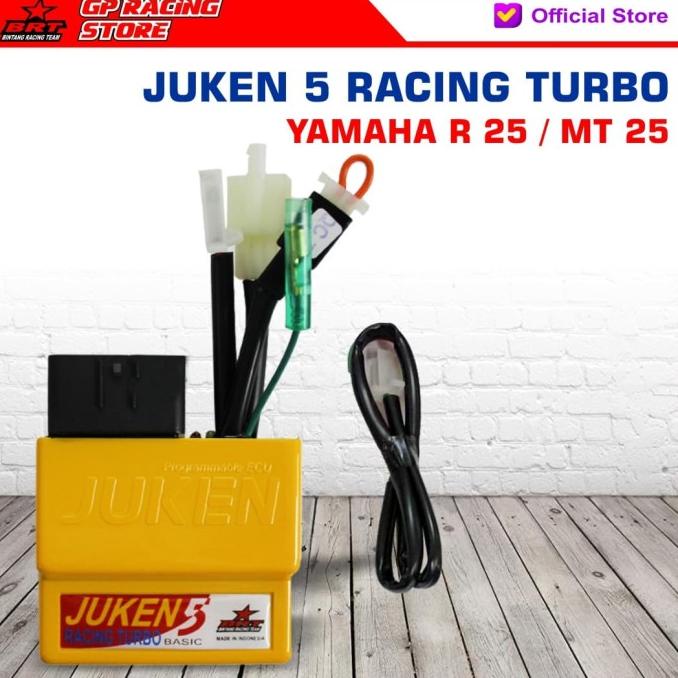 ECU BRT JUKEN 5 RACING TURBO - YAMAHA R25 / MT25 + Quickshifter