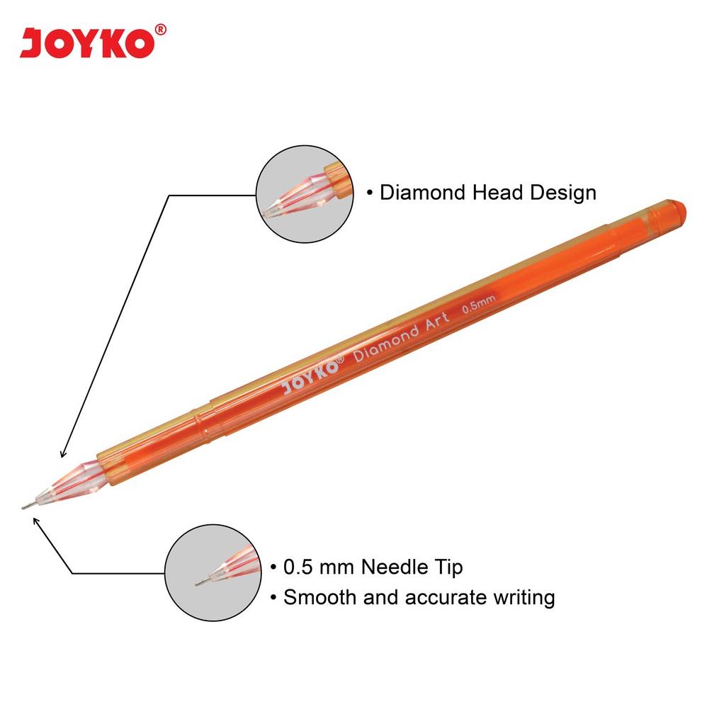 

Termurah Color Gel Pen Pulpen Pena Joyko GPC-309S 8 Warna 0.5 mm RKS239