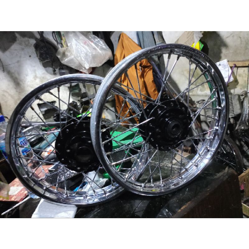 velg jari-jari ring'¹⁴ Mode Trail mini Karisma Supra x 125 OlD Supra fit new