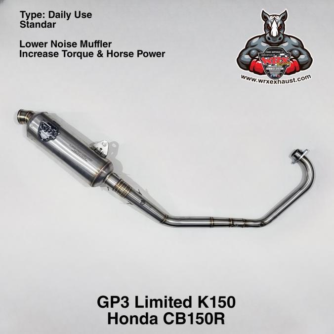 Knalpot WRX GP3 Limited K150 CB150R