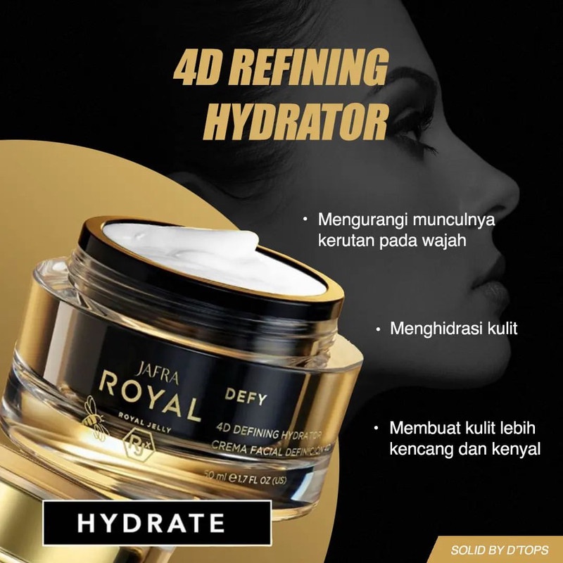 Jafra Defy 4D Defining Hydrator
Anti Aging Skincare Anti Penuaan Dini JAFRA DAY MOISTURE ANTI AGING 