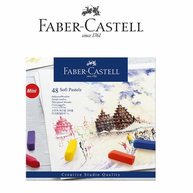 

Faber-castell soft pastel set 48