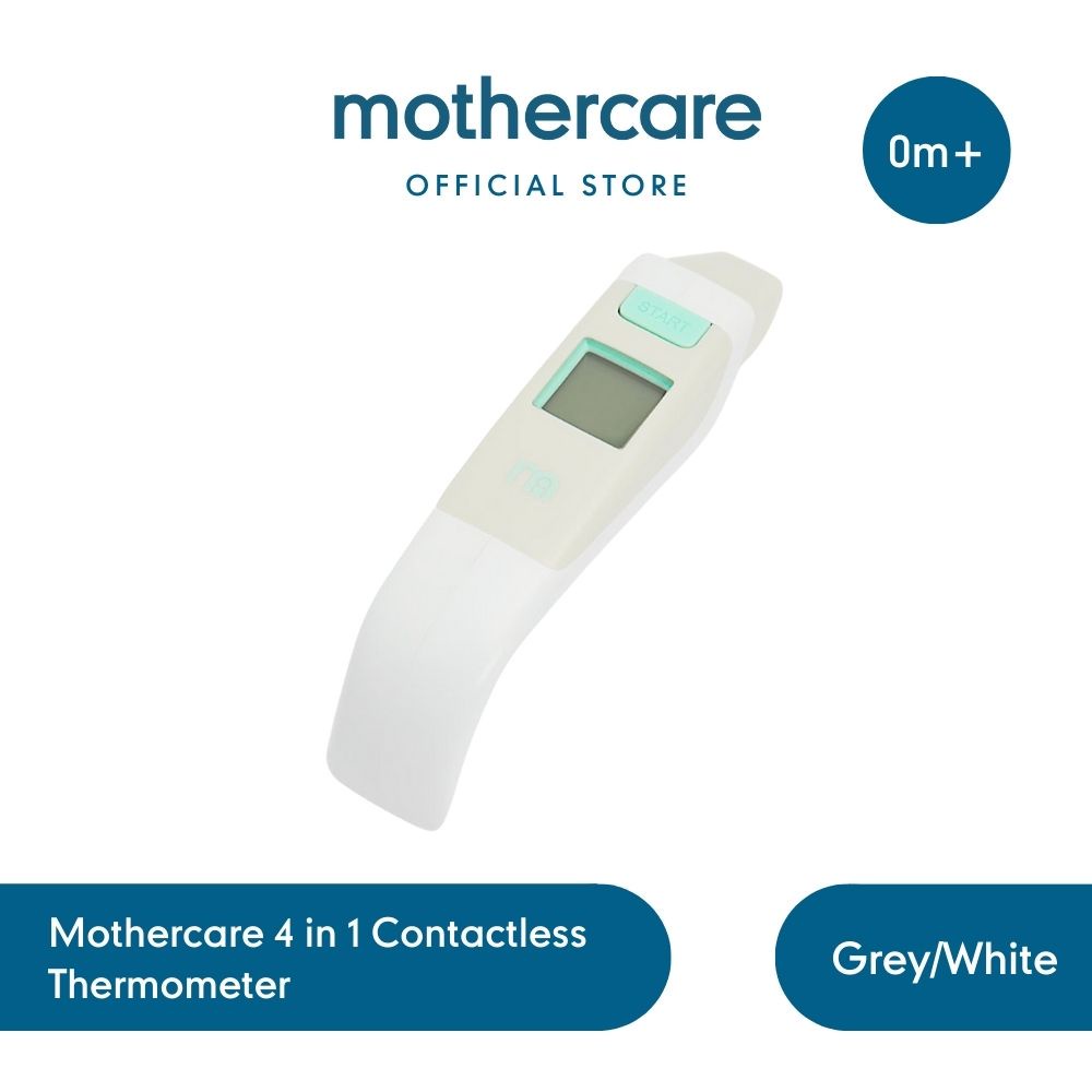 Mothercare 4In1 Contactless Thermometer - Termometer Anak (Abu-abu)