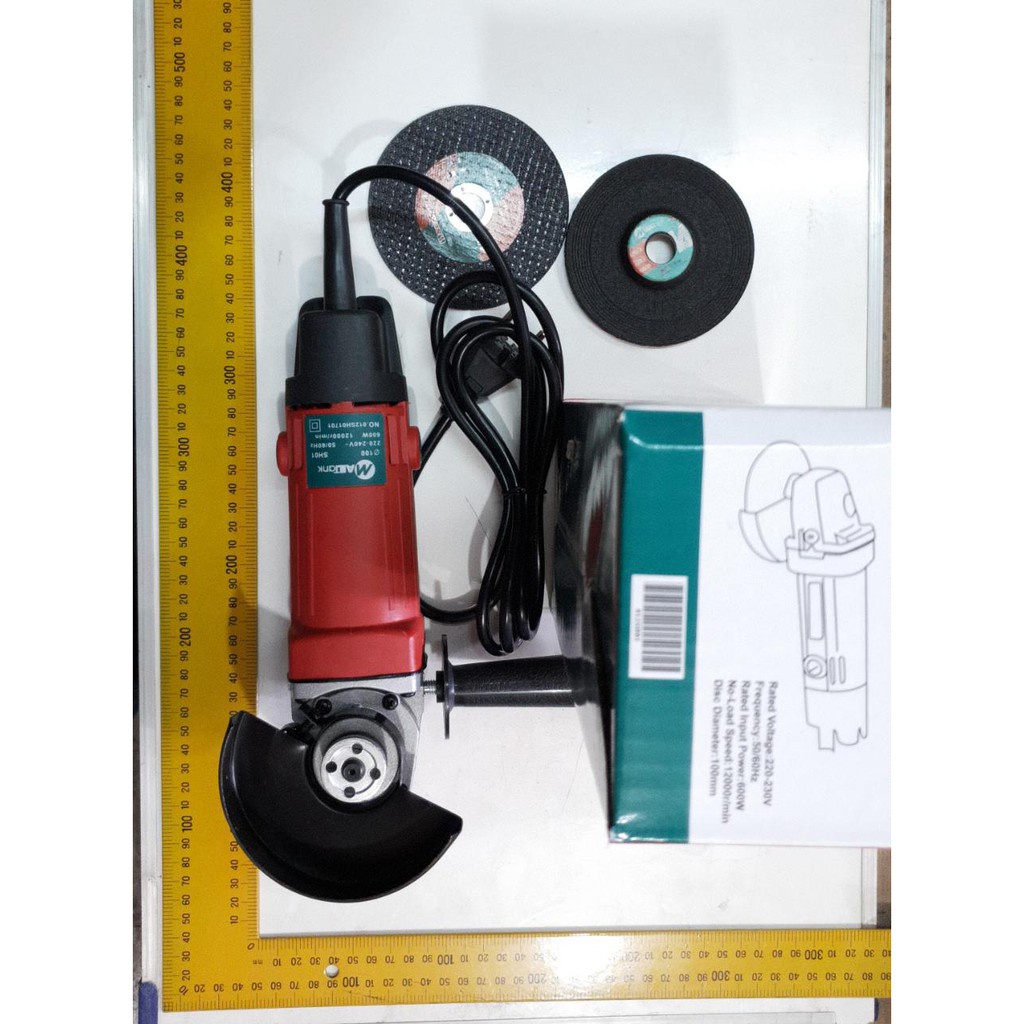 Mailtan Mesin Gerinda Tangan Angle Grinder Kenmaster Ern Grinder Gerinda Listrik Angle Grinder Kerak