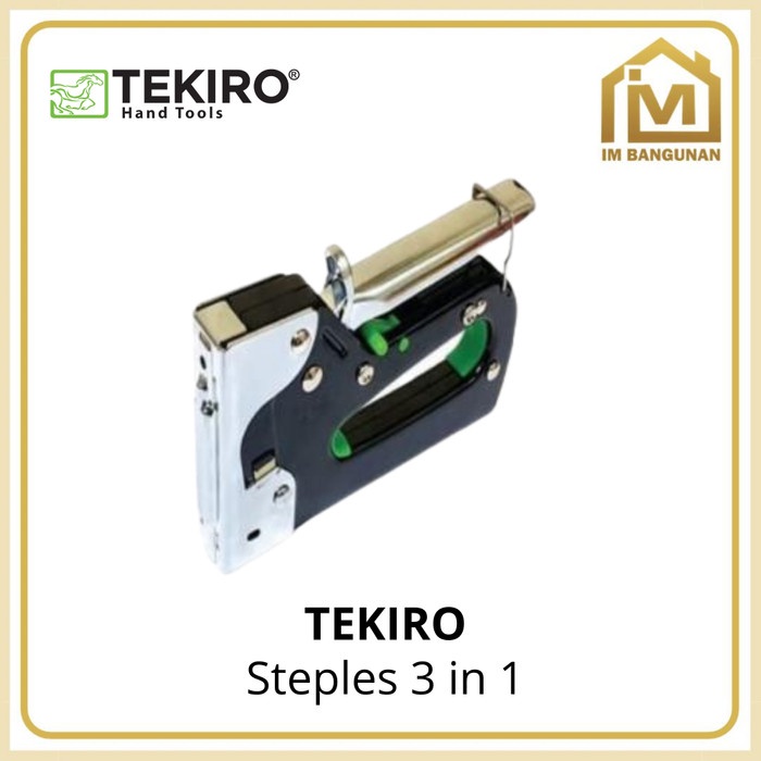 

Promo Staples Gun Tacker Tekiro / Steples Gun Tekiro 3 In 1/ Steples Tembak Terbaru