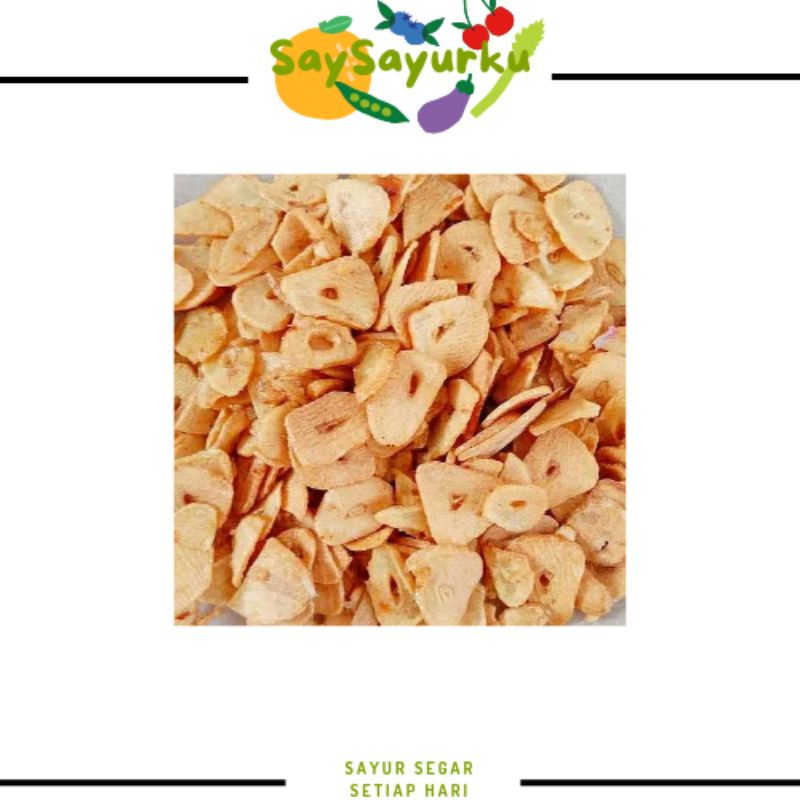 

BAWANG PUTIH GORENG