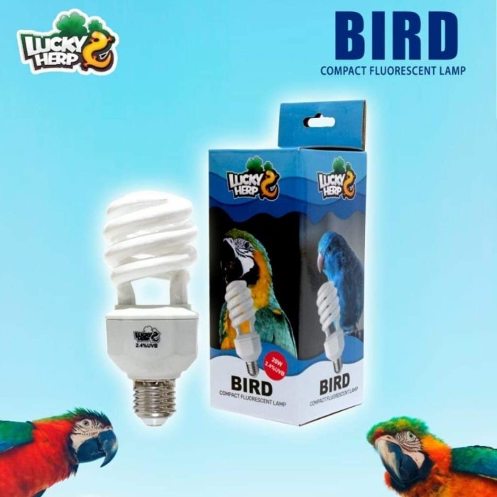 Promo Lampu Burung Lucky Herp Uvb 20W